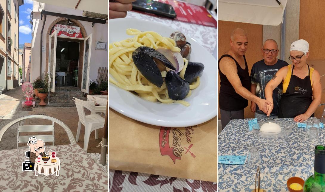 Cibo al Osteria N'dà Cesko