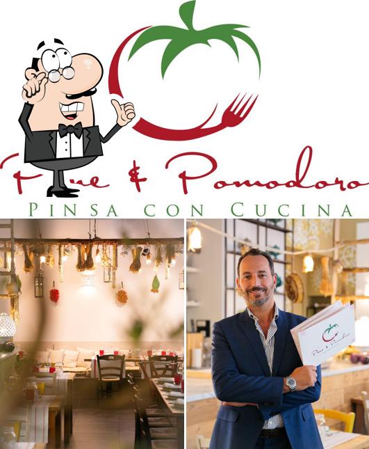 Gli interni di Pane e Pomodoro Lugano