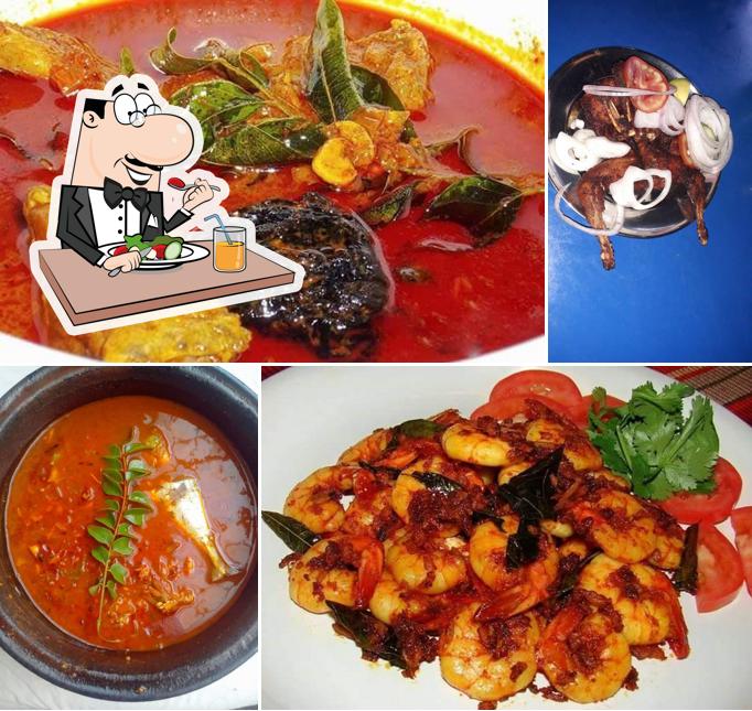 Food at Pullu Toddy Shop