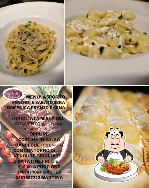 Platti al Ristorante L'Antico Convento