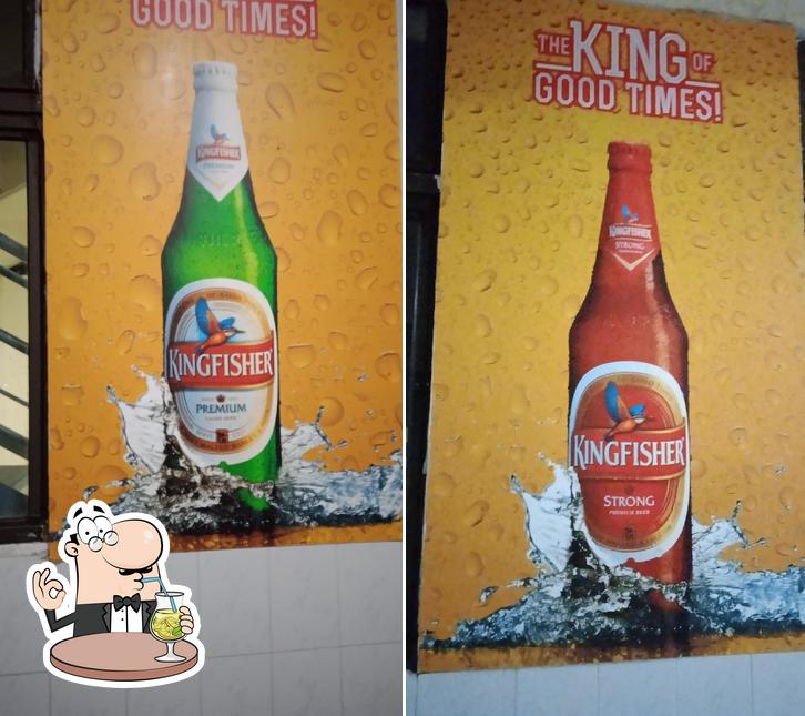 Order a drink from the menu