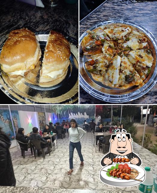 The restaurant's food and beverage