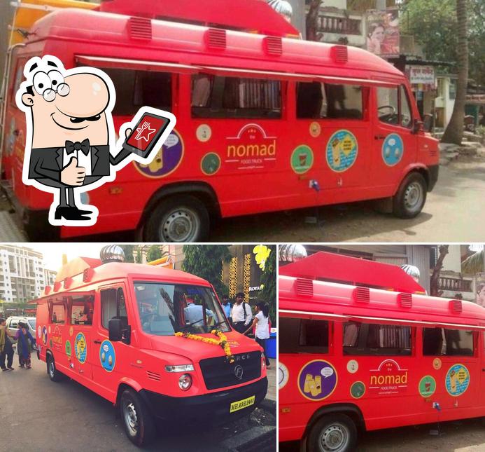 Look at this picture of The Nomad Food Truck