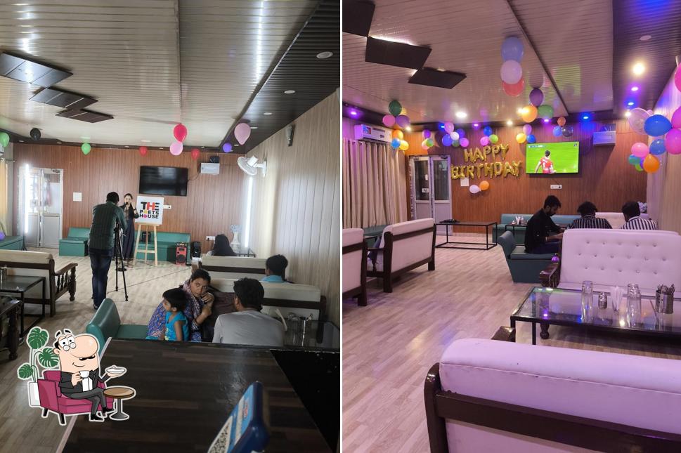 The interior of Billiard cafe