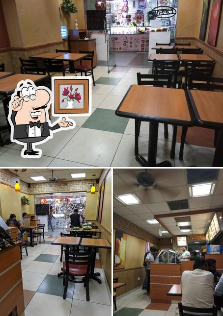 The interior of Subway Mittal Mall Bathinda