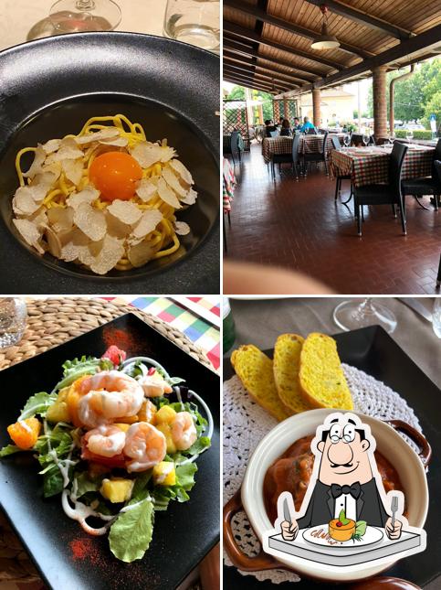 Cibo al Hotel Ristorante Taverna Verde