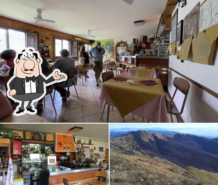 La foto della interni e esterno di Trattoria Il Bagigio