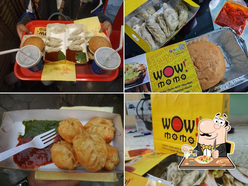 Food at Wow Momo