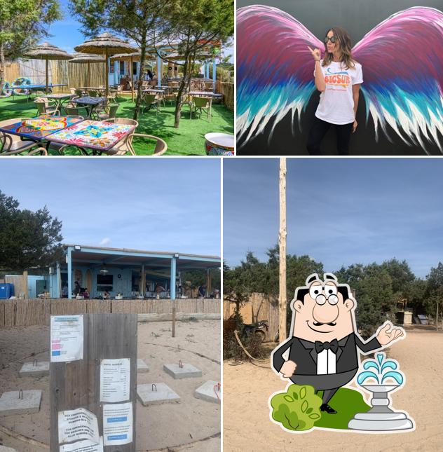 Gli esterni di Big Sur Beach