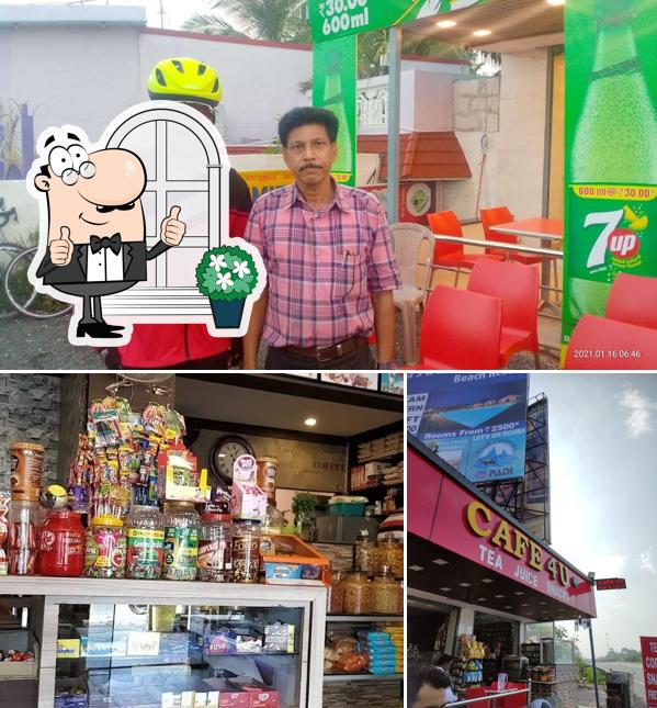 The exterior of CAFE 4 U