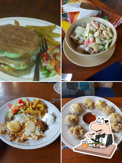 Food at Cafe Moktan
