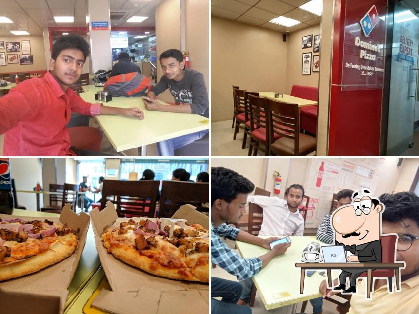 Check out how Domino's Pizza Christianpatty, Nagaon looks inside