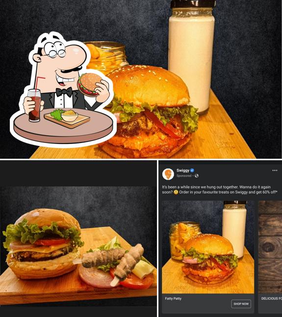 Try out a burger at Fatty Patty