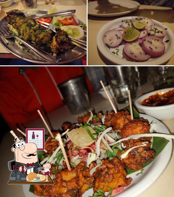 There’s a selection of dishes for meat lovers