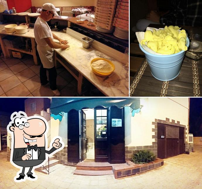 Gli esterni di Pizzeria White House