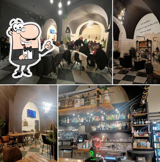 Gli interni di Sinagra food-drink-music
