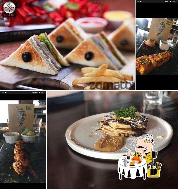 Food at AMPM Cafe & Bar