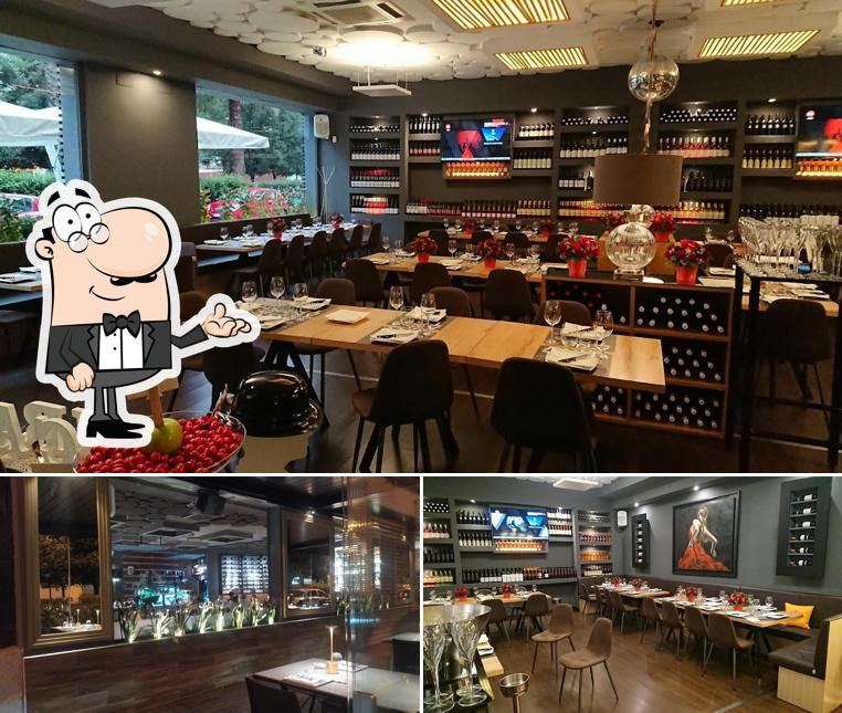 Gli interni di ANTO concept restaurant