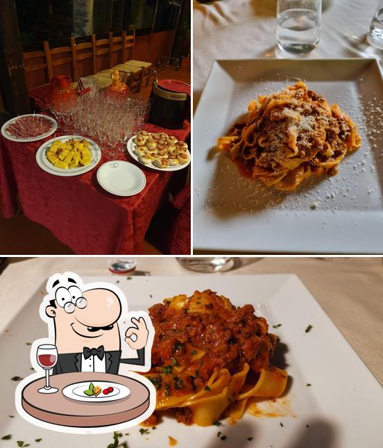 Cibo al Antica Trattoria del Cacciatore