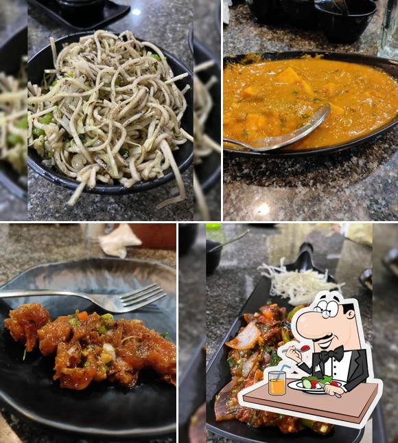Food at Bilwa restaurant