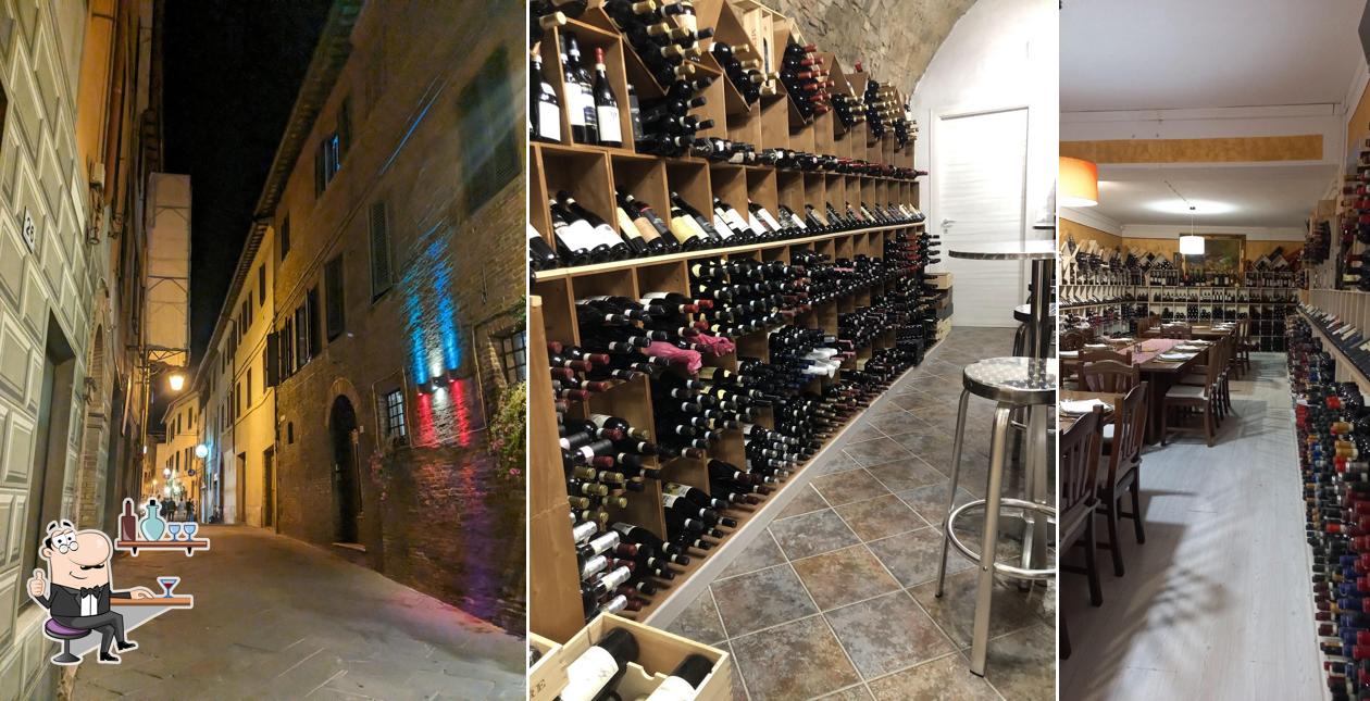 Gli interni di Enoteca San Giorgio