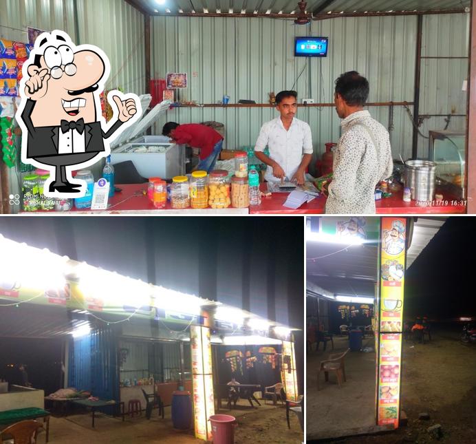 The interior of नर्मदा फैमिली ढाबा एवं रेस्टोरेंट