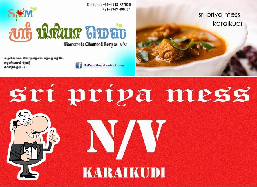 Look at the photo of Sri Priya Mess