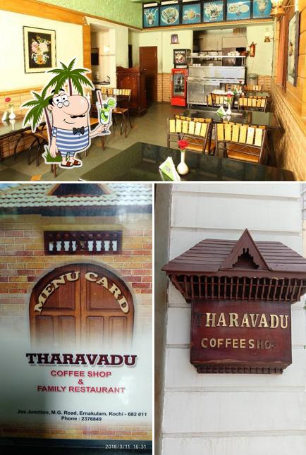 Look at the pic of Tharavadu Coffee Shop