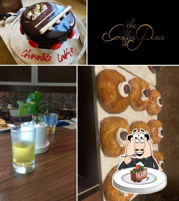Chocolate cake at The Buffet Square