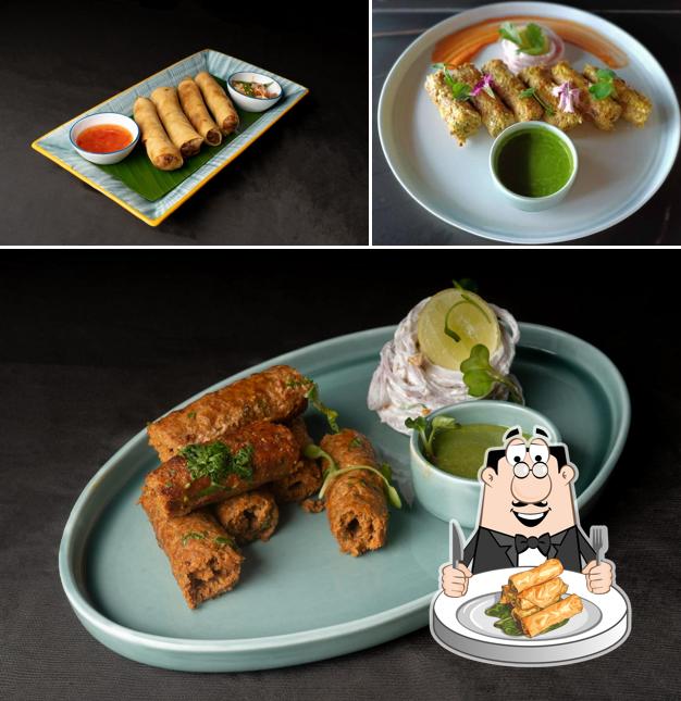 Spring rolls at The Hyve Modern Bistro & Cocktail Bar