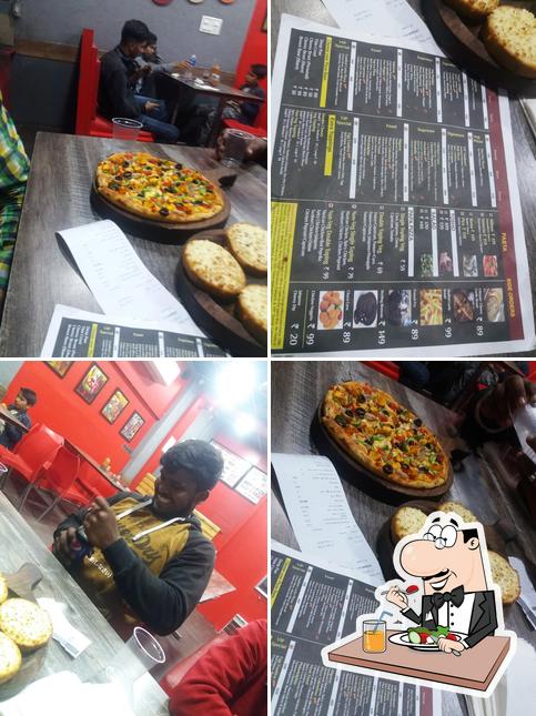 Food at The Pizza King