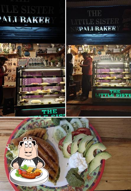 The image of The little sister Nepali Bakery’s food and interior