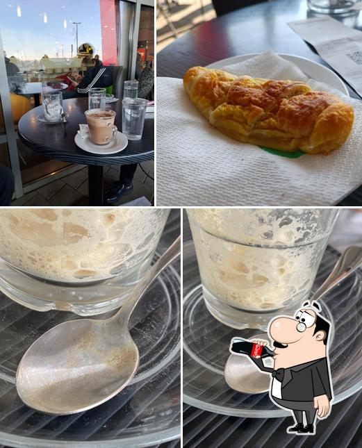La bevanda e cibo del ristorante