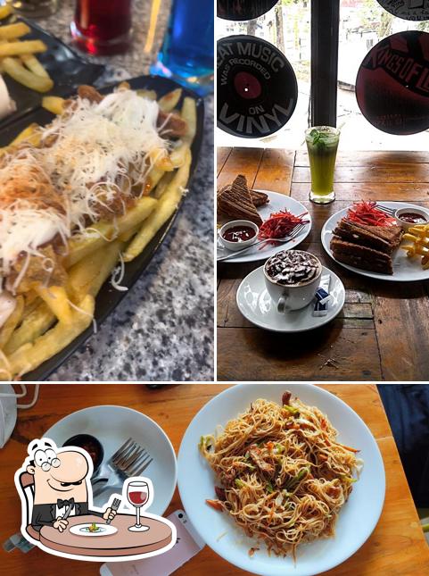 Food at The Vinyl Café