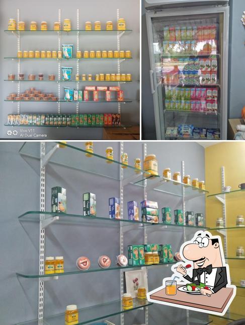 The restaurant's food and beverage