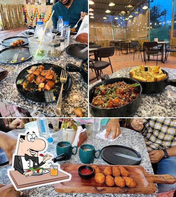 Food at Amigos Café and Restaurant