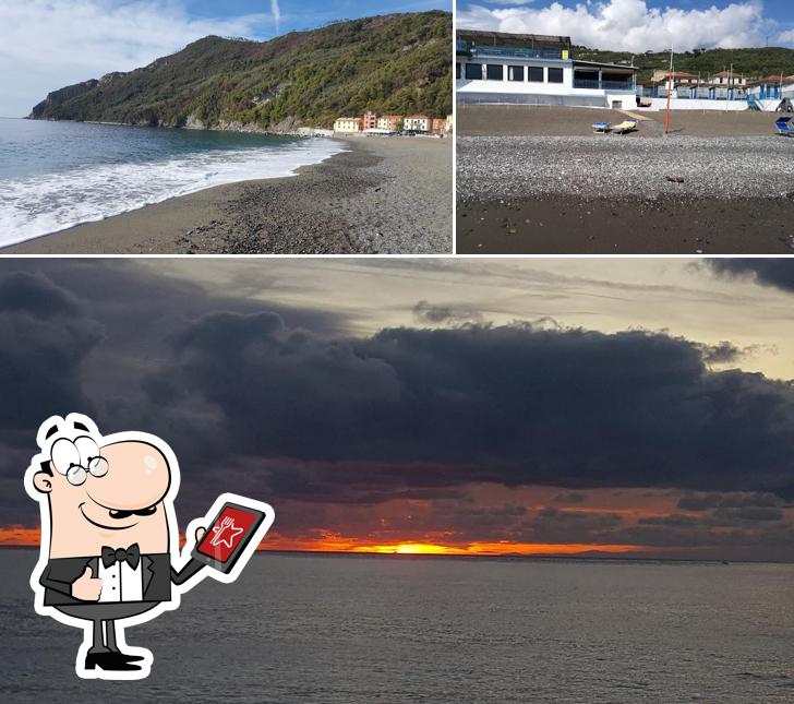 Gli esterni di Bagni Stella – Ristorante & Stabilimento Balneare