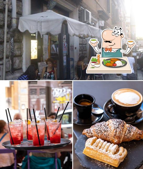 La cibo e interni del ristorante