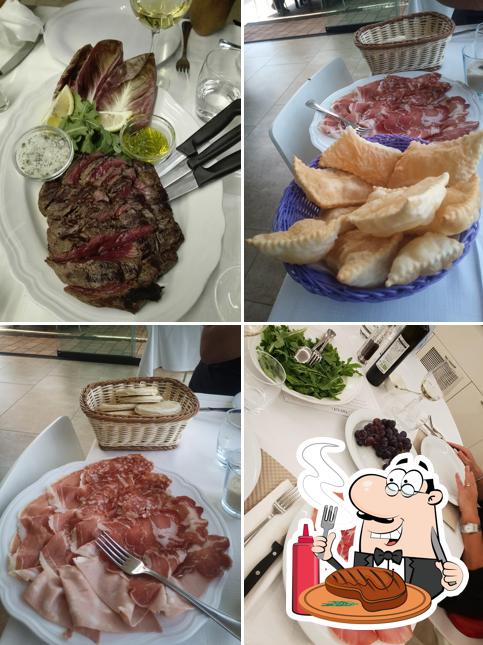 Ca' Del Rio resort S.r.l. Ristorante Hotel e Az.Agricola offre piatti di carne