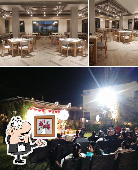 The interior of Chawlas Restaurant