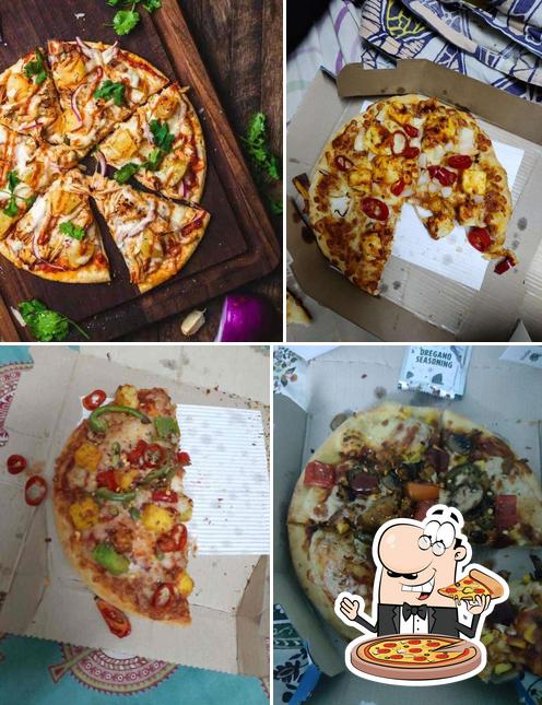At Domino's Pizza, you can order pizza