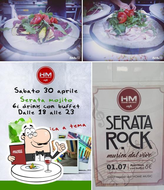 La foto della cibo e bevanda di HOME Music Cafe'