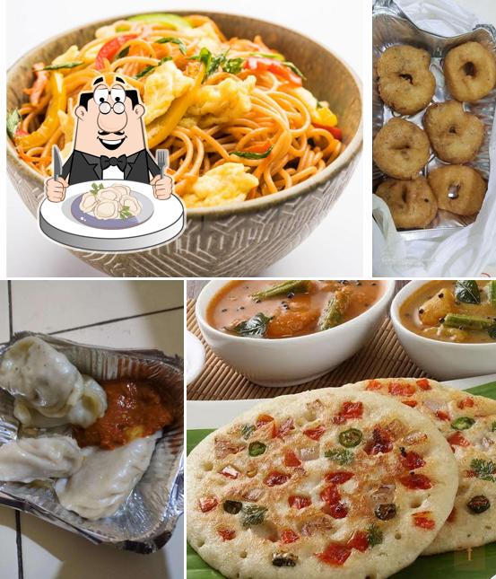 Dumplings at Hot food