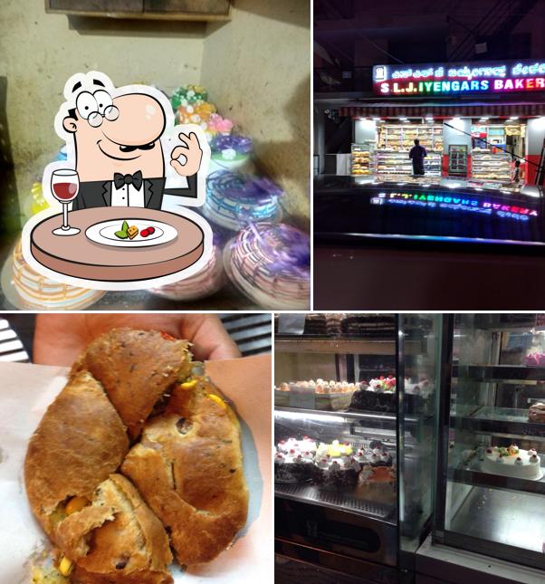 Food at Iyengar Bakery