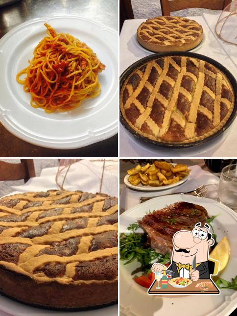 Cibo al Ristorante La Fiaccola