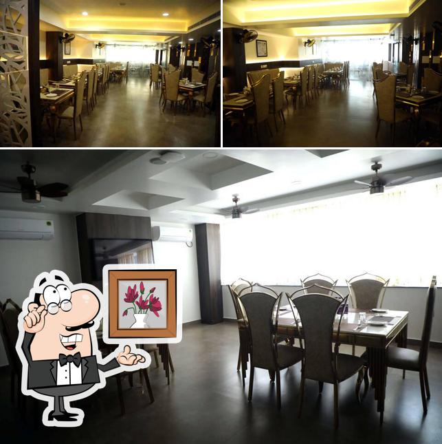 The interior of Mayfair