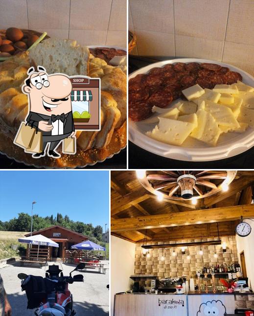 Barakka Di Zio Pì si caratterizza per la esterno e cibo