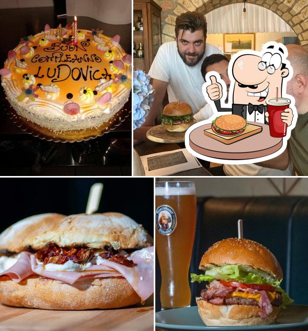 Hamburger al Scruffy Doffer Pub