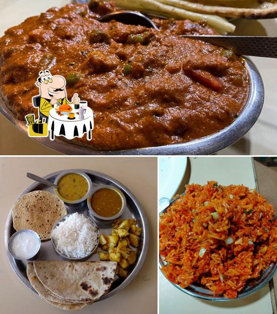 Food at Ram Krishna Restaurant (Pure Veg Matheran)