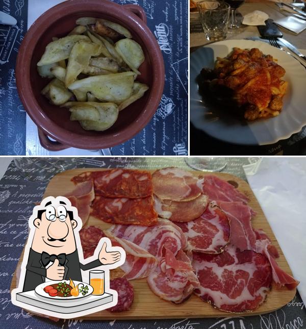 Platti al Bar Trattoria D'Abruzzo